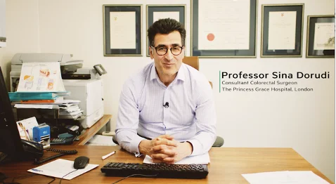 Sina Dorudi'den stoma cerrahisi sonrası rehabilitasyonun önemini tartışan bir video.